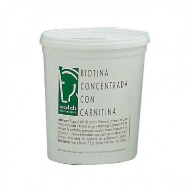 Biotina Concentrada con Carnitina Zaldi