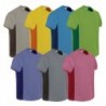 Two-tone technical t-shirts