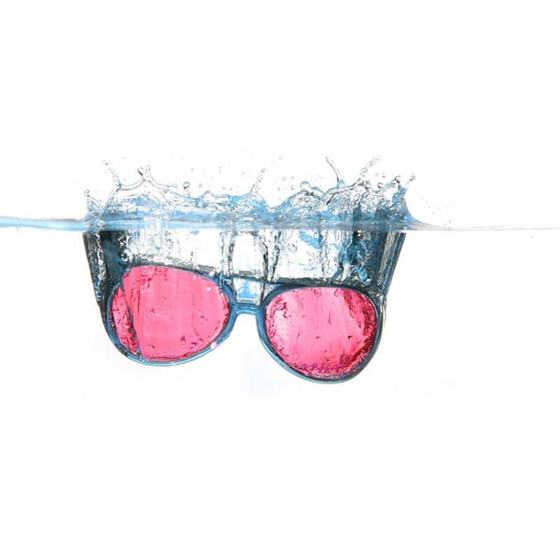 Entrada de agua en las gafas