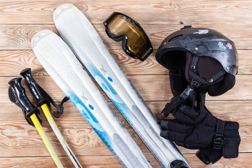 Consejos para guardar los esquís en verano