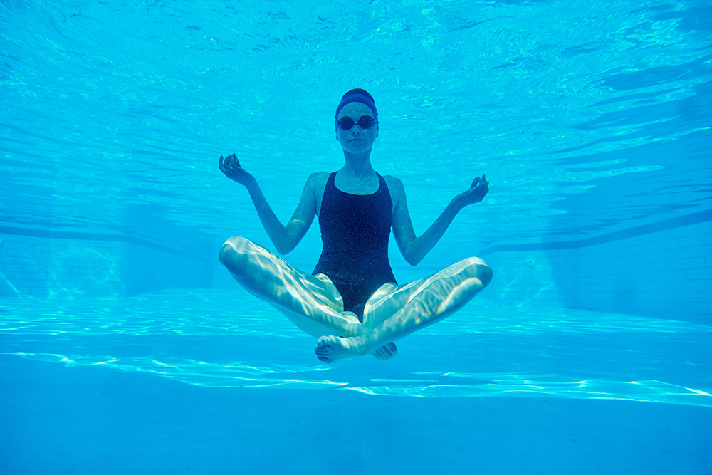 Yoga submarino: nueva modalidad