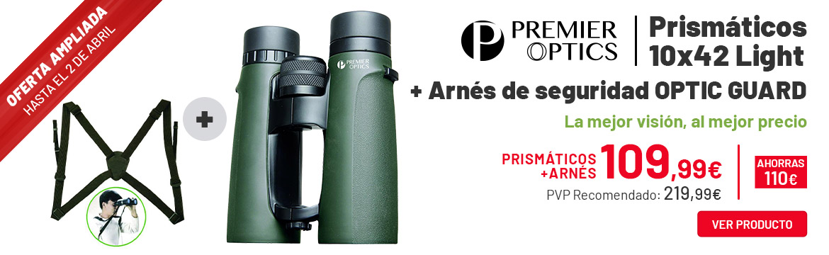 prismaticos-premier-optics-arnes-optic-guard-oferta-caza